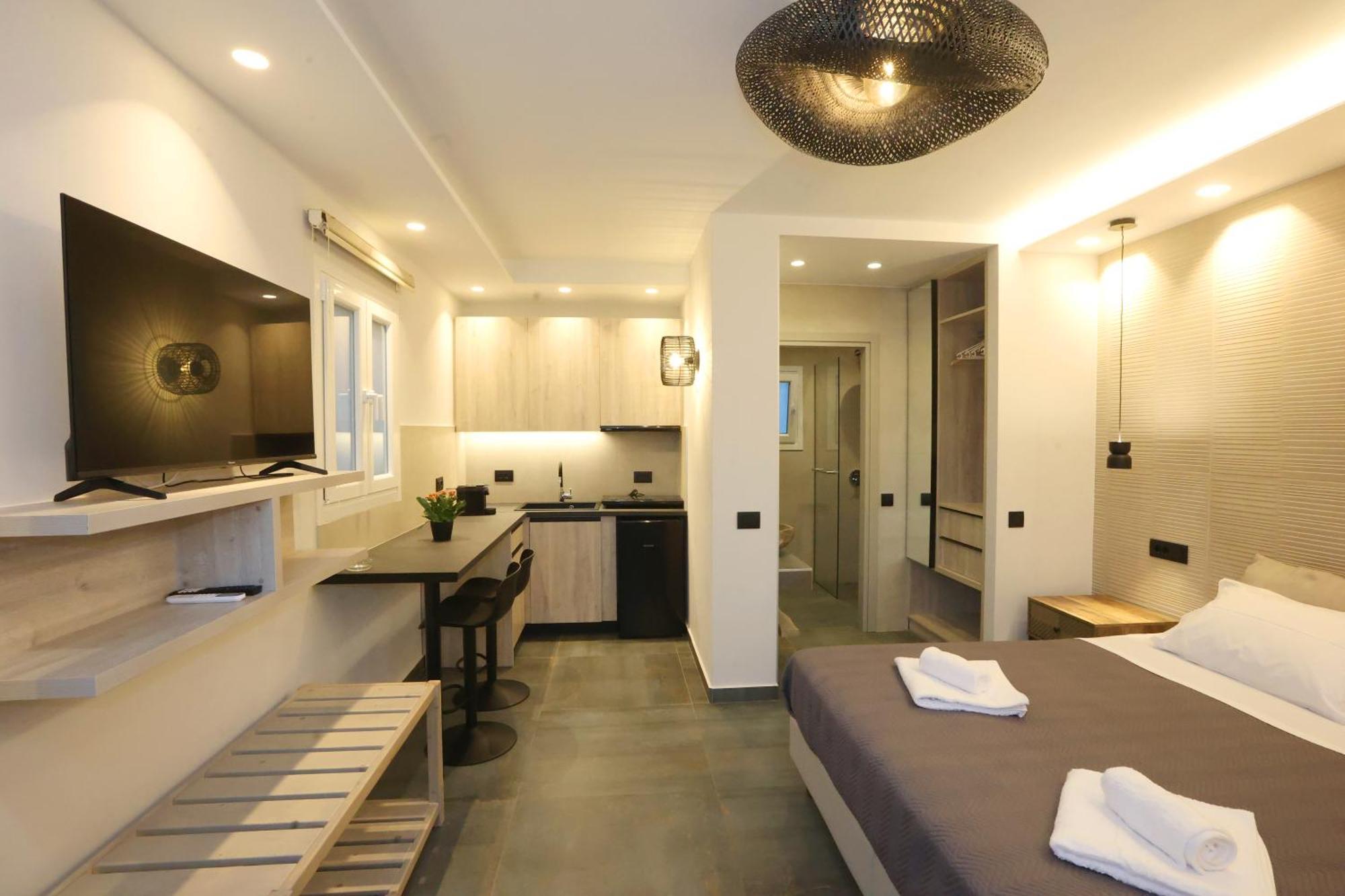 Mykonos TownCasa Di Angela公寓式酒店 外观 照片