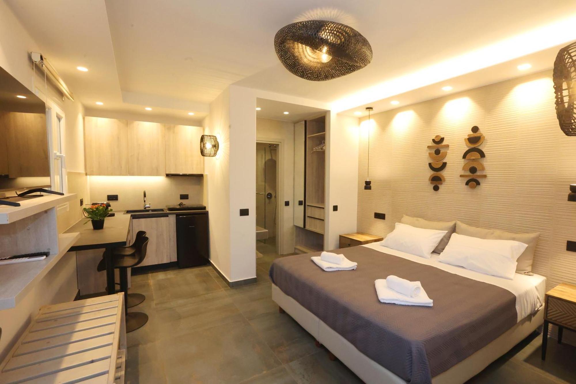 Mykonos TownCasa Di Angela公寓式酒店 外观 照片