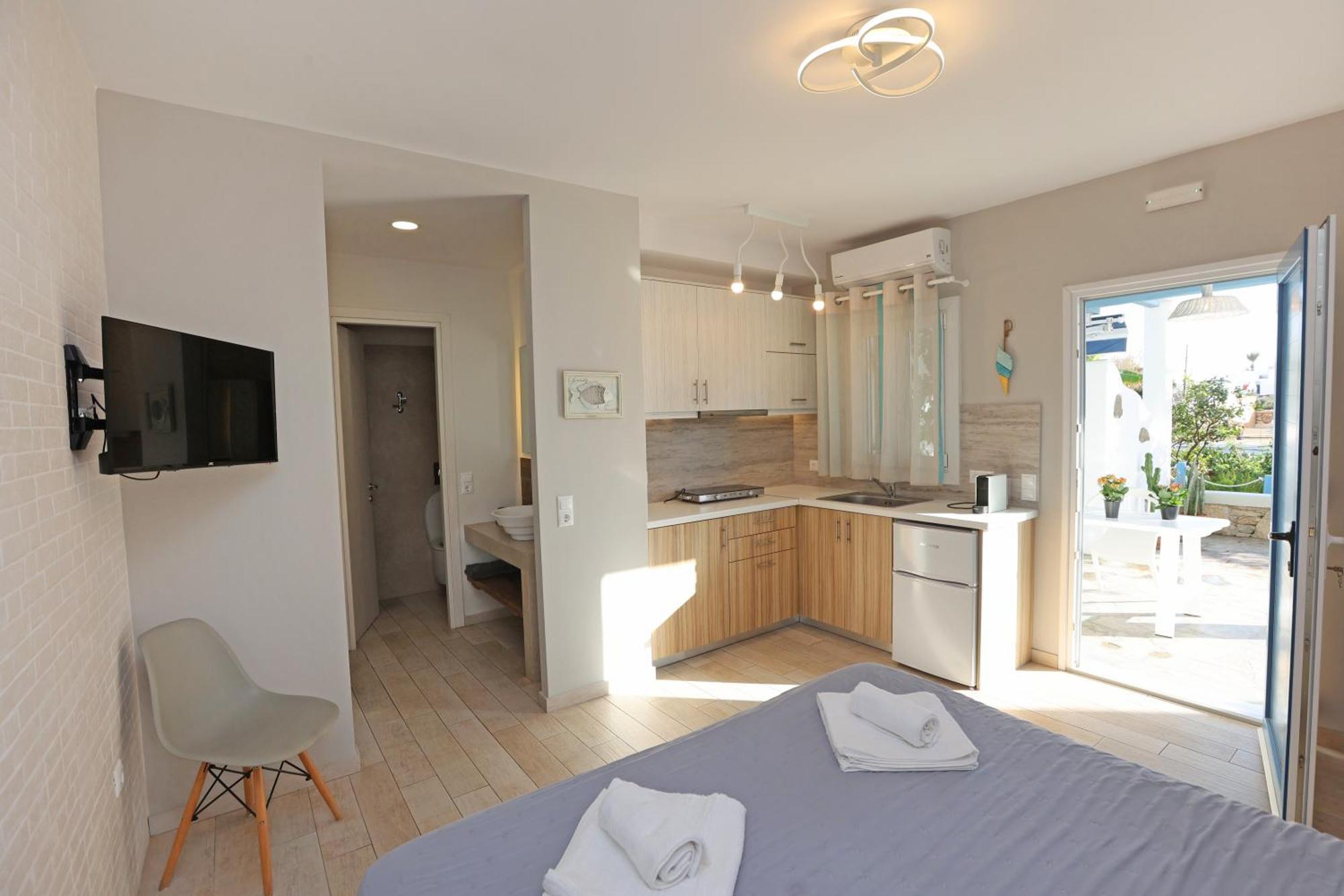 Mykonos TownCasa Di Angela公寓式酒店 外观 照片